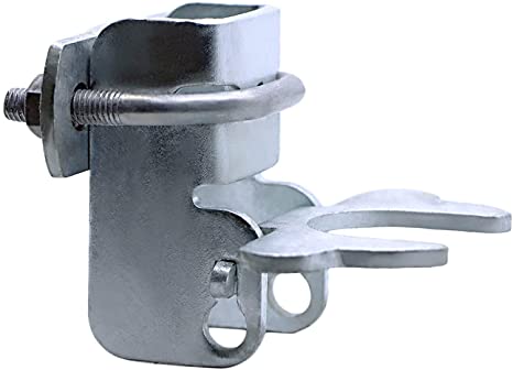 1-3/8” x1-3/8” Kennel Gate Latch for Dog Kennel, Chain Link Fence Latch Hardware, Galvanized Steel