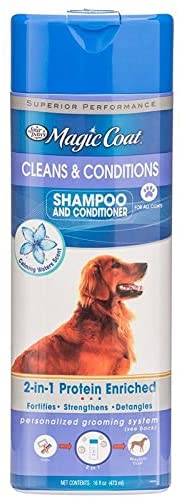 2 in 1 Dog Shampoo Plus Conditioner 16 oz - Pack of 2