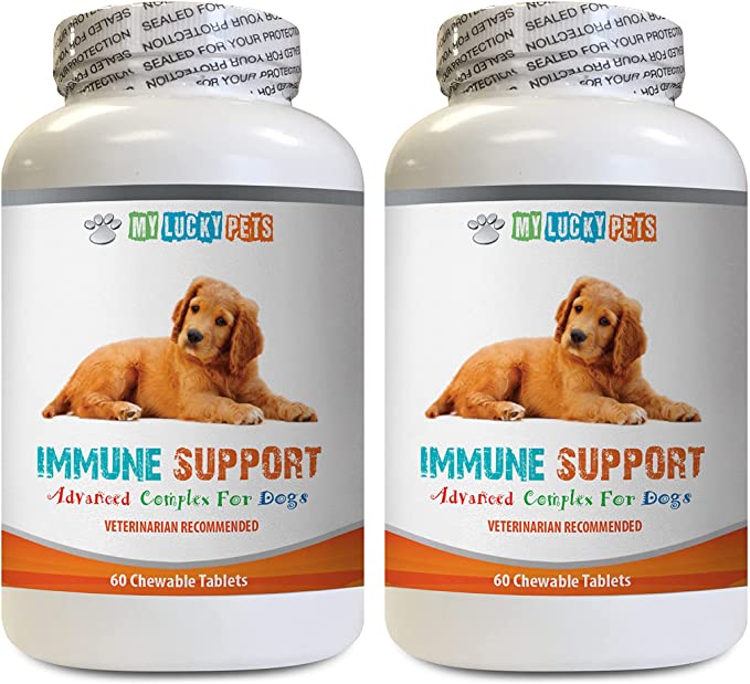 Allergy Immune Bites for Dogs - Dog Immune Support - Overall Health and Wellness Boost - ANTIOXIDANT - Liver Health - Best Milk Thistle for Dogs - 2 Bottles (120 Treats)