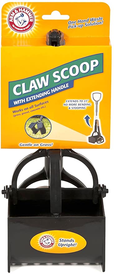 Arm & Hammer 71036 27" Claw Scoop with Extending Handle