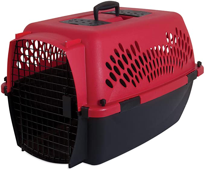ASPEN PET Fashion Dog Kennel, Various Sizes - Red