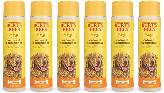 Burt's Bees for Dogs Oatmeal Conditioner, Colloidal Oat Flour & Honey Oatmeal Dog Conditioner, Dog Grooming Supplies, Dog Bathing Supplies, Dog Wash, Conditioner for Dogs, Pet Wash
