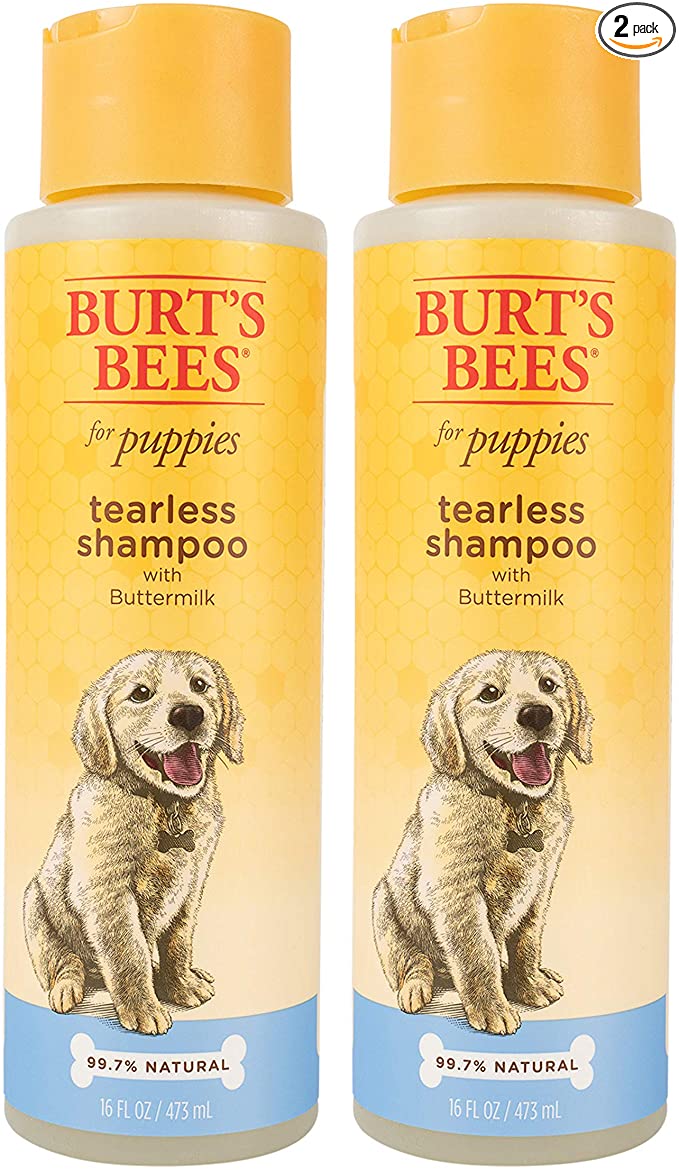 Burt's Bees for Puppies Natural & Gentle Tearless Shampoo | Made with Buttermilk & Honey