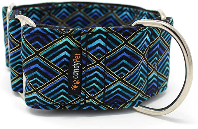 CandyPet AN10025-001 Triangle Martingale Collar 4 cm