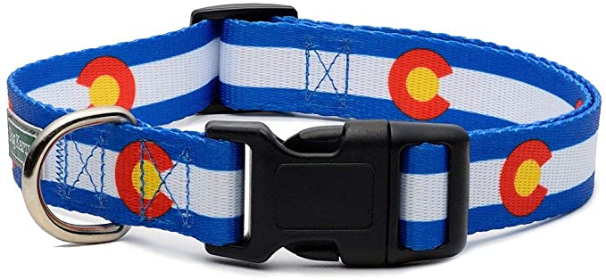 Colorado State Flag Dog Collar