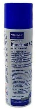 Dog Supplies Virbac Knockout E.S. Area Treatment Spray (16 Ounce)
