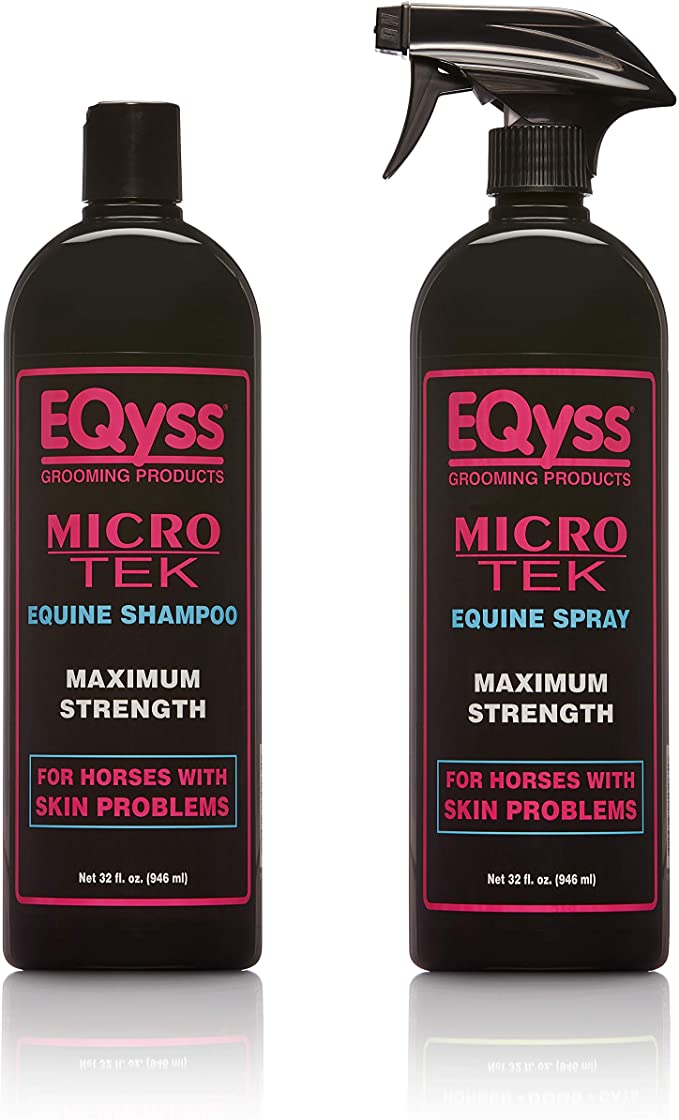 Eqyss Micro-Tek Equine Spray - Stop Scratching, Itching, and Biting