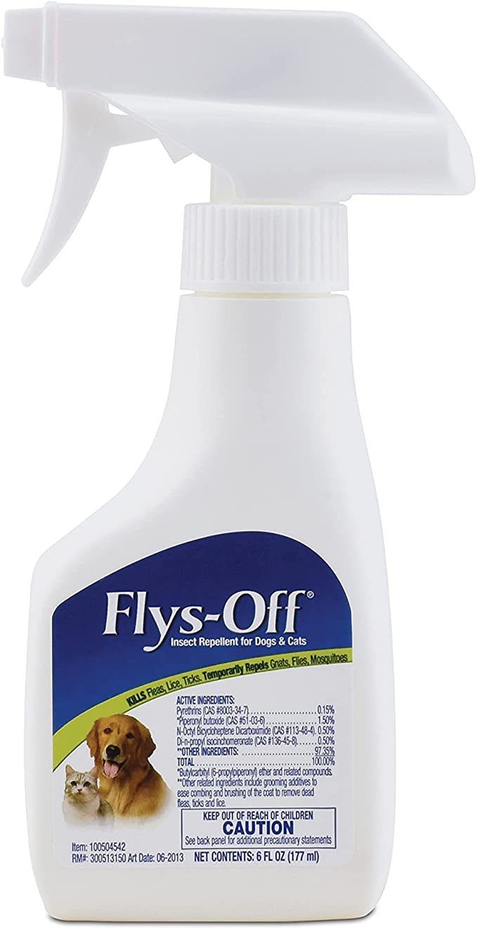 Flys-Off Insect Repellent for Dogs & Cats