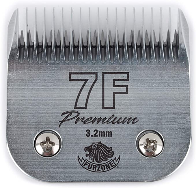 Furzone Detachable Blade - Size 7F Blade 1/8", Made of Extra Durable Japanese Steel