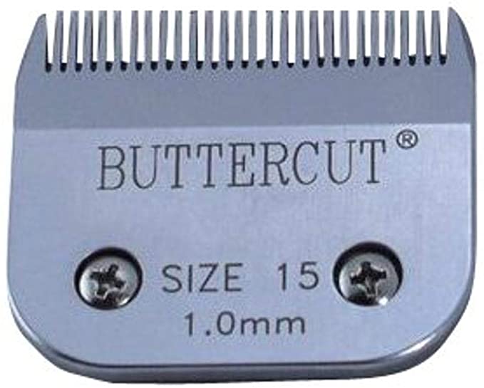 Geib Buttercut Stainless Steel Dog Clipper Blade, Size-15, 3/64-Inch Cut Length