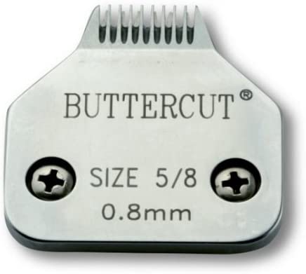 Geib Buttercut Stainless Steel Dog Clipper Blade, Size-5/8, 1/32-Inch Cut Length