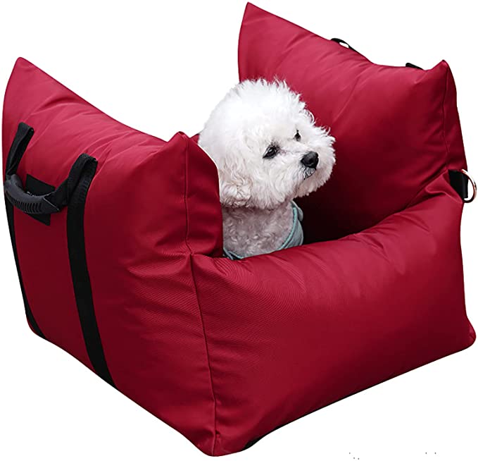 HGML Dog Car Seat, Travel Safety Portable Pet Car Seat