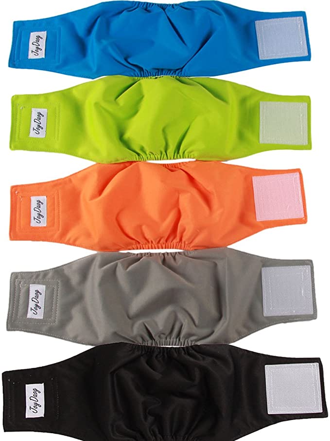 JoyDaog Reusable Belly Bands for Dogs