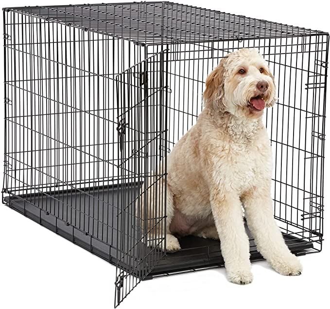 MidWest Homes for Pets iCrate, Single Door & Double Door Dog Crates - 40.8 Pounds