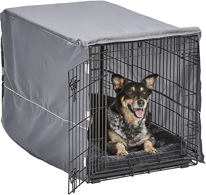MidWest Homes for Pets New World Double Door Dog Crate Kit - 36 x 23 x 25 inches