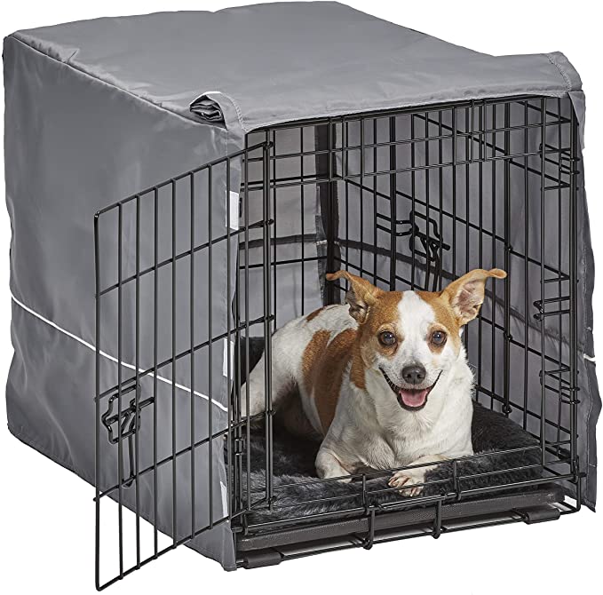 MidWest Homes for Pets New World Double Door Dog Crate Kit - 24 x 18 x 19 inches
