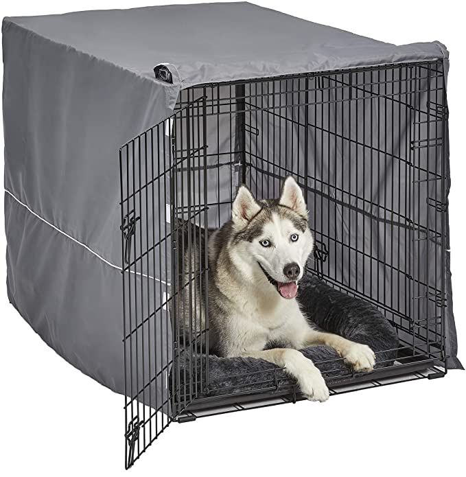MidWest Homes for Pets New World Double Door Dog Crate Kit - 42 x 28 x 31 inches