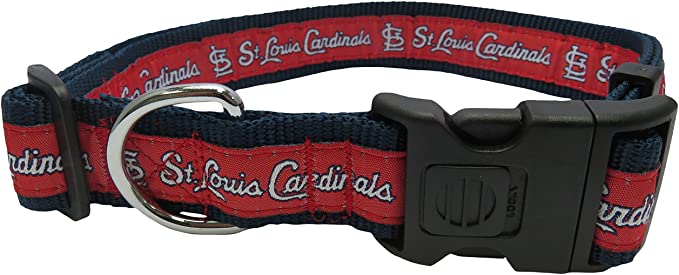 MLB Dog Collar. - 29 Baseball Teams Available in 4 Sizes. Heavy-Duty, Strong & Durable Pet Collar. - MLB Licensed PET Collar.