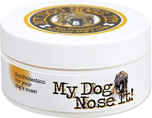 My Dog Nose It Moisturizing Sun Protection Balm for Dogs Noses - Protect Your Dog from Harmful UVA/UVB Rays (2.75oz)