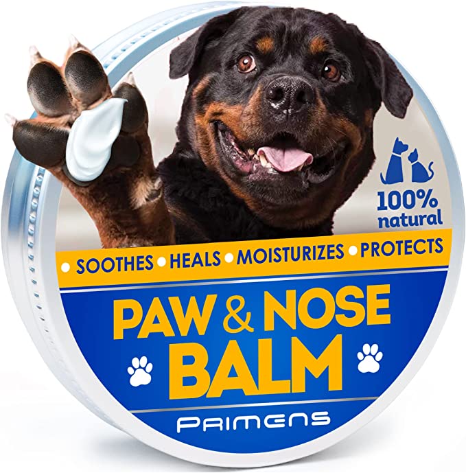 Natural Dog Paw Balm, Dog Paw Protection for Hot Pavement, Dog Paw Wax for Dry Paws & Nose