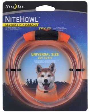 Nite Ize NHO-19-R3 NiteHowl LED Safety Dog Collar Necklace