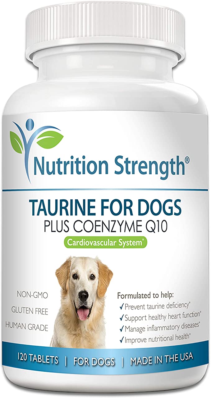 Nutrition Strength Taurine for Dogs, Support for a Healthy Heart Function