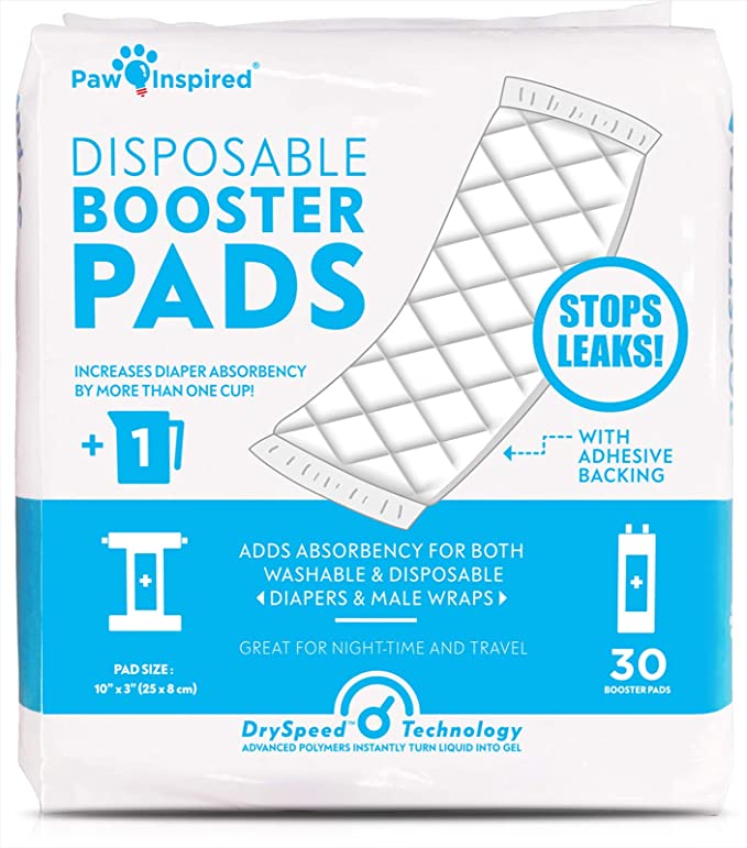 Paw Inspired Dog Diaper Pads | Disposable Diaper Liners