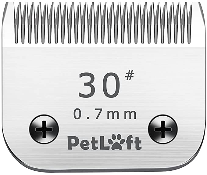 PETLOFT Detachable Pet Clipper Blade, High Carbon Steel Replacement Blade for Dogs Pets, Compatible with Andis and Most Clippers
