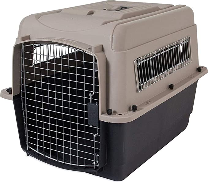 Petmate Ultra Vari Kennel, Heavy-Duty Dog Travel Crate, No-Tool Assembly, 28" Long 