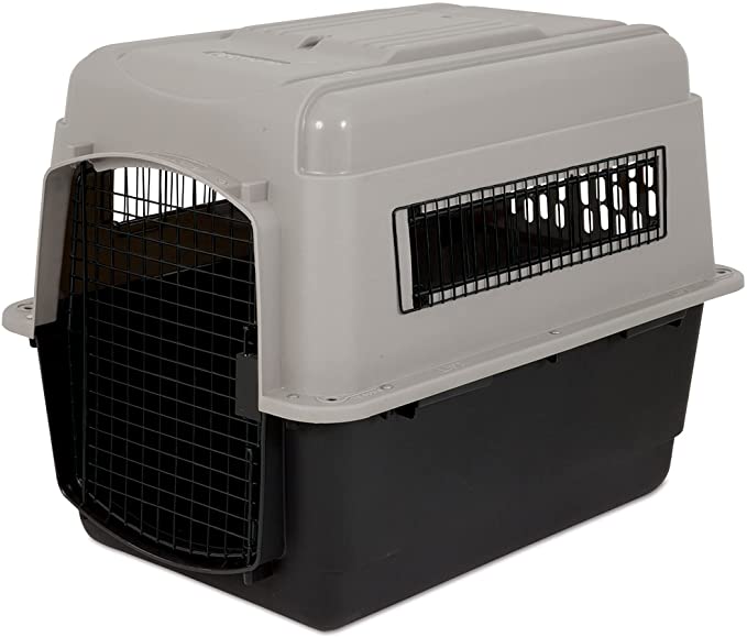 Petmate Ultra Vari Kennel, Heavy-Duty Dog Travel Crate, No-Tool Assembly, 32" Long 