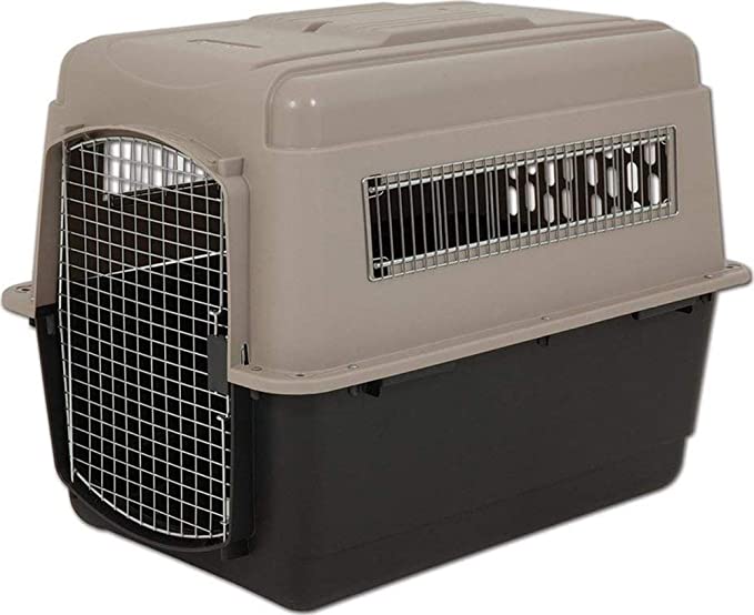 Petmate Ultra Vari Kennel, Heavy-Duty Dog Travel Crate, No-Tool Assembly, 40" Long 