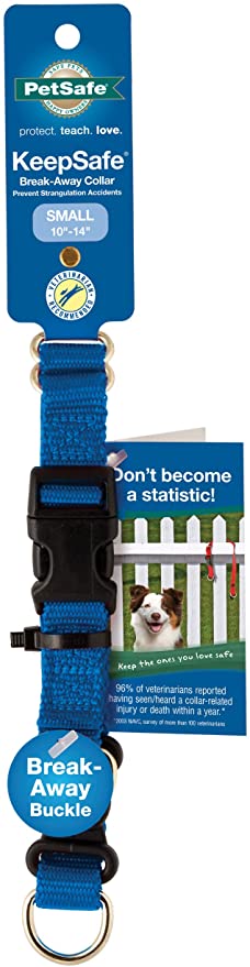 Petsafe KeepSafe Break-Away Collar, Prevent Collar Accidents for your Dog or Puppy, Improve Safety, Compatible with Leash Use, Adjustable Sizes