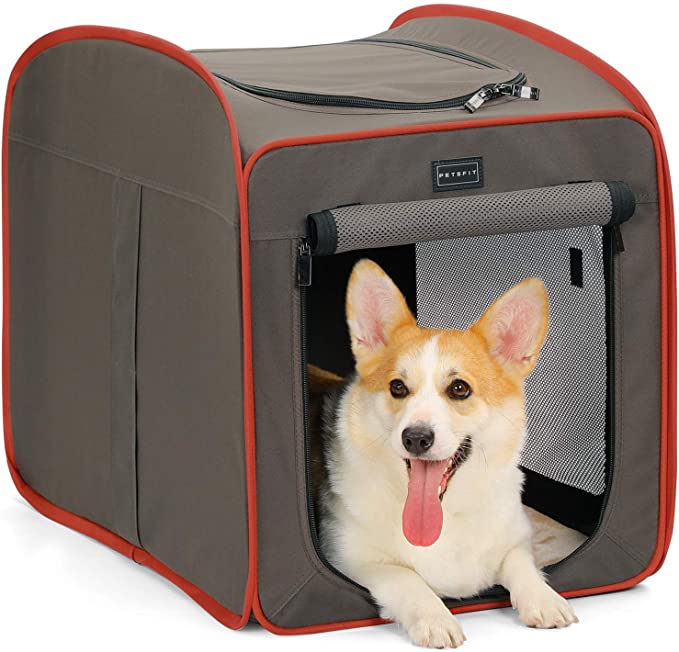 Petsfit Portable Pop Up Pet Cage,Dog Kennel,Cat Play Cube
