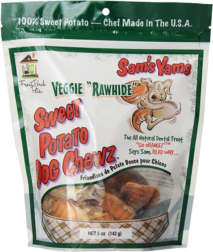 Sam's Yams Sweet Potato Dog Chewz, 5 oz.