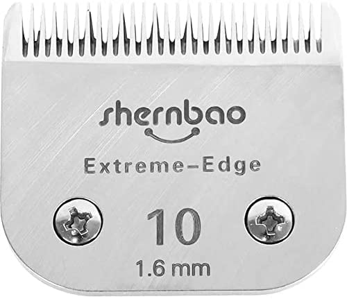 shernbao Extreme-Edge Series Pet Clipper Blade, Made of Japanese High-Carbon Steel Mixing Trace Amounts of Chrome-Vanadium (Crm65)