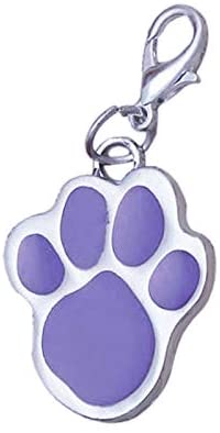 shlutesoy Paw Dog Puppy Cat -Lost ID Name Tags Collar Pendant Charm Pet