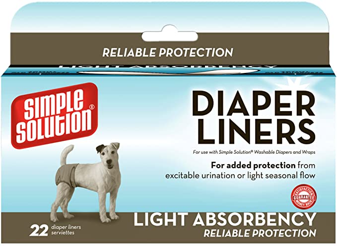 Simple Solution Disposable Liners Light Absorbency, 22 Count