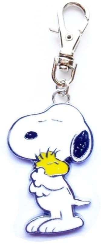 SNOOPY LOVES WOODSTOCK PEANUTS CHARACTER JEWELRY CHARM FOR YOUR PETS COLLAR