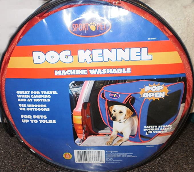Sport Pet Dog Kennel LARGE Pop Open
