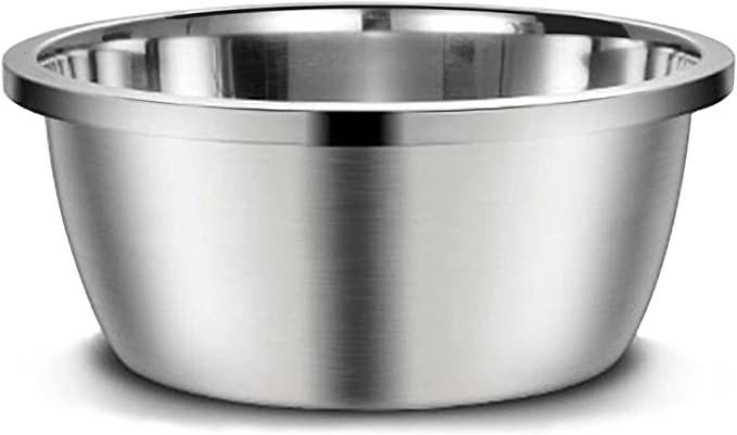 Stainless Steel Large Dog Bowl, 176oz High Capacity Dog Food Bowls for Large Dogs (2 Pack)