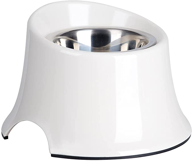 Super Design Elevated Dog Bowl Raised Dog Feeder for Food and Water