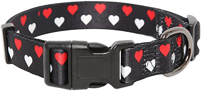 Timos Dog Collar for Small Medium Large Dogs,Adjustable Soft Puppy Collars with Metal Buckle