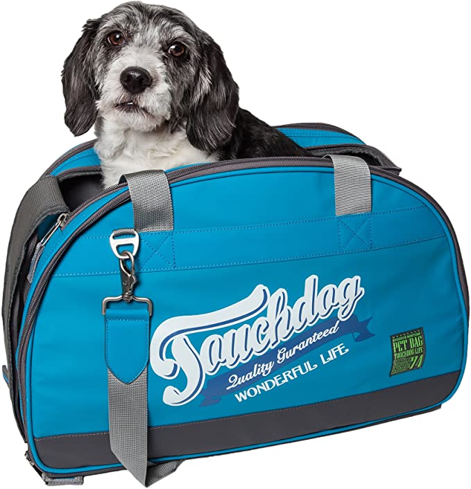 touchdog Original Wick-Guard Water Resistant Fashion Pet Carrier