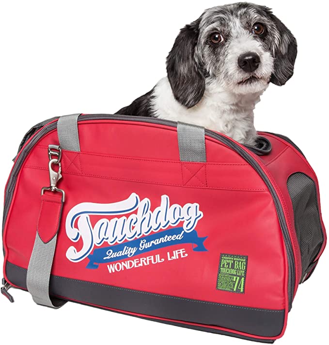Touchdog ® Original Wick-Guard Water Resistant Fashion Pet Carrier