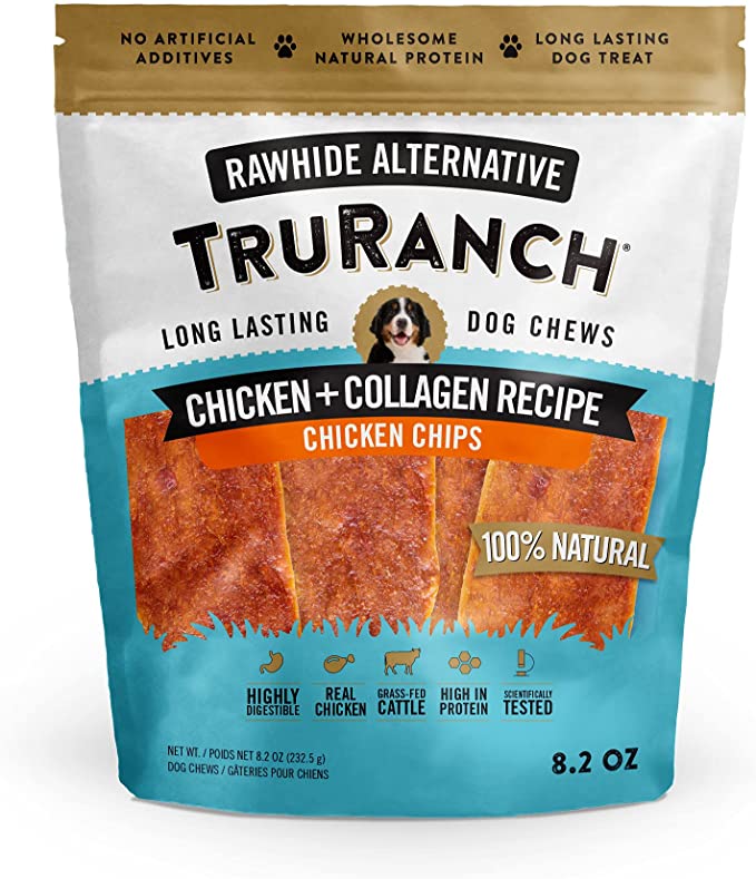 TruRanch Collagen Rawhide Alternative 6" Chips - Chicken