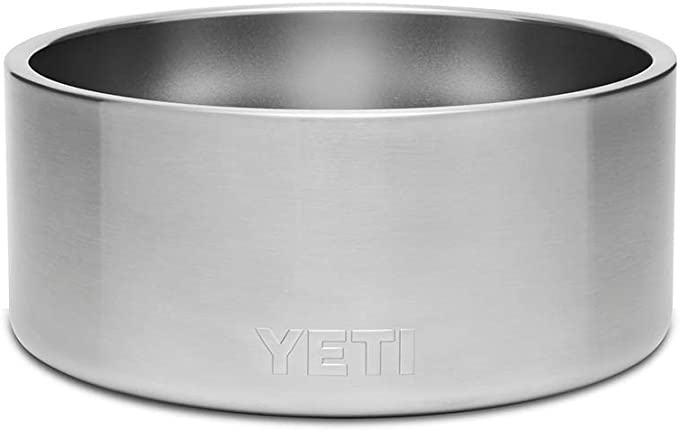 YETI Boomer 8, Stainless Steel, Non-Slip Dog Bowl, Holds 64 Ounces - Stainless