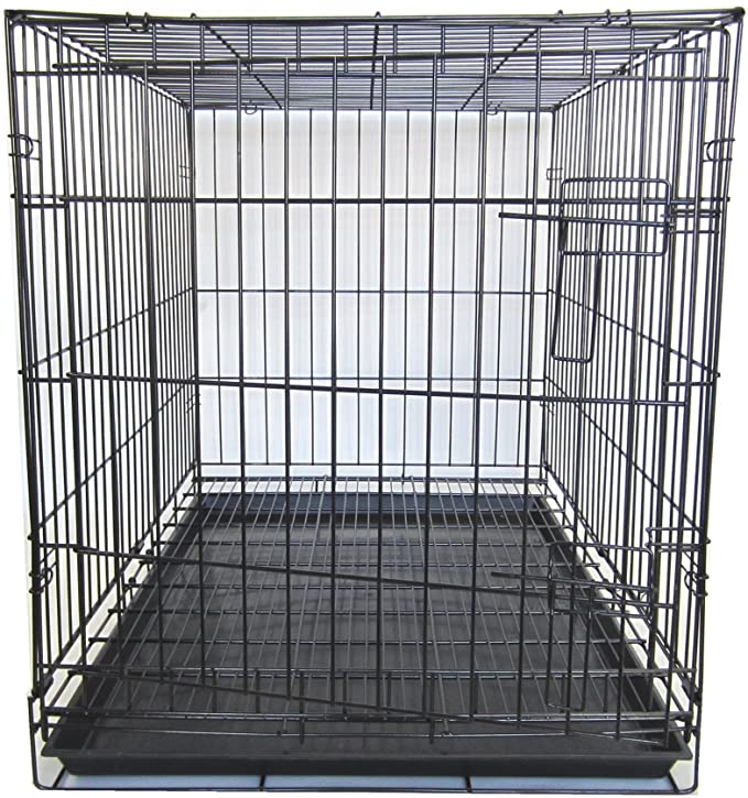 YML Pet Kennel with Wire Body and Plastic Tray