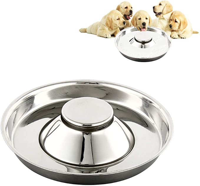 YUDANSI Stainless Steel Dog Bowl, Puppy Bowls for Food Water